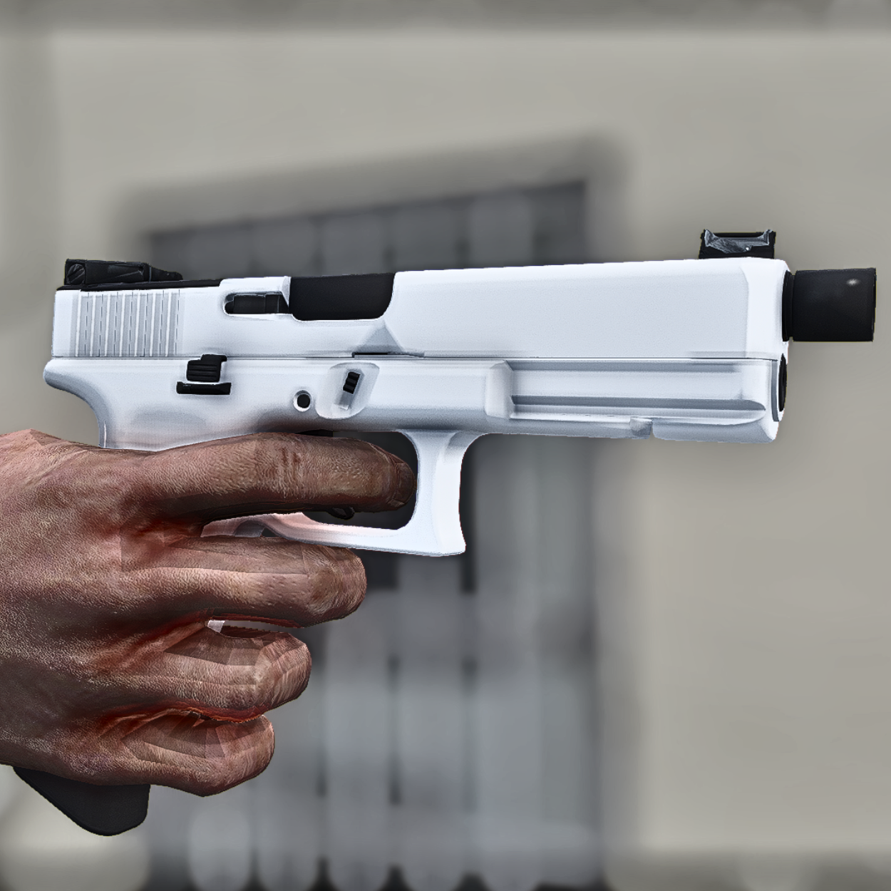White Glock
