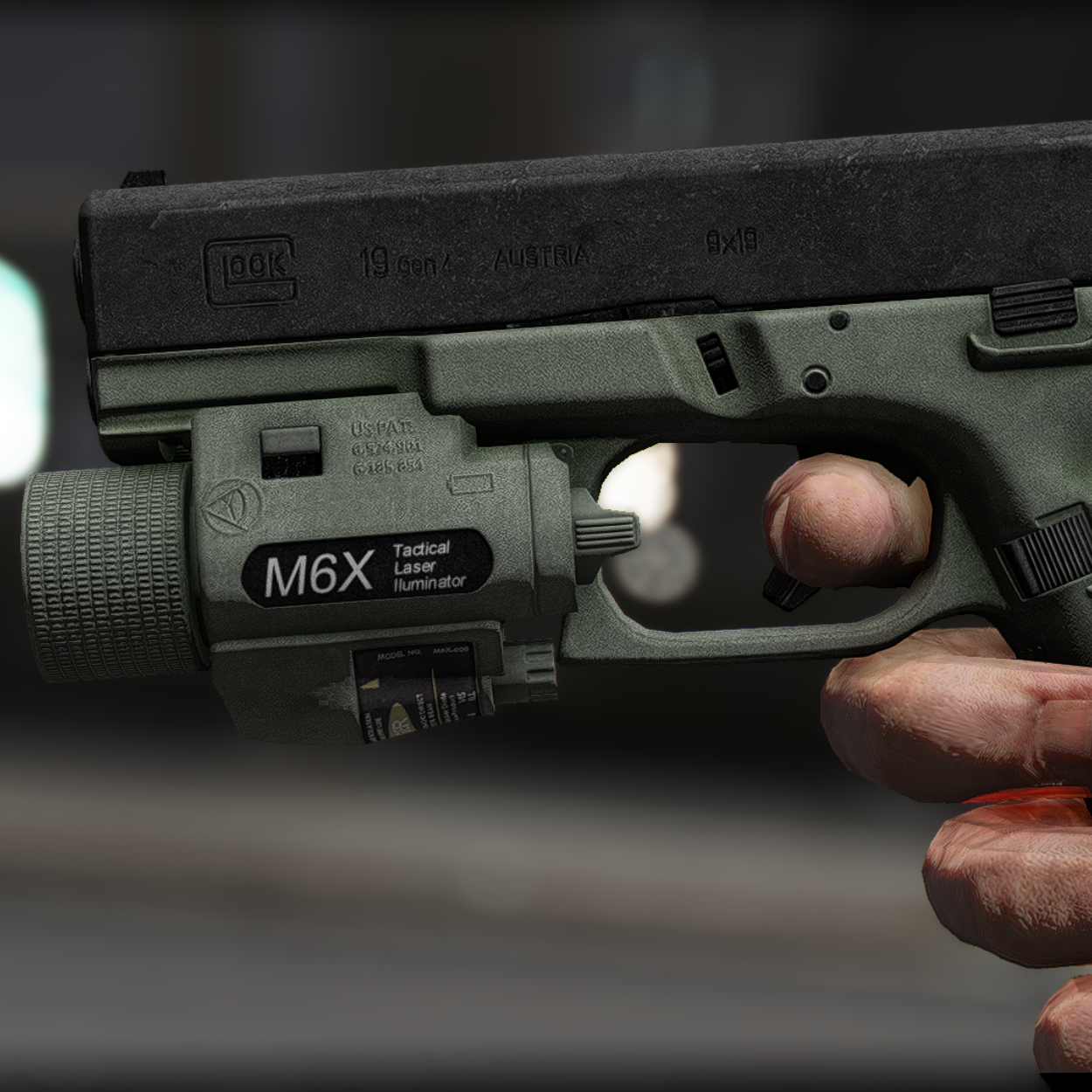 Green Glock G4