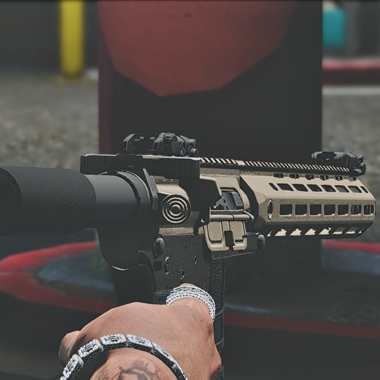Long Barrel Tan ARP