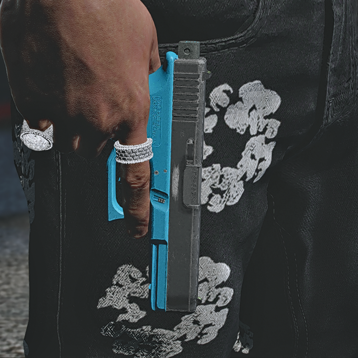Blue Glock Switch