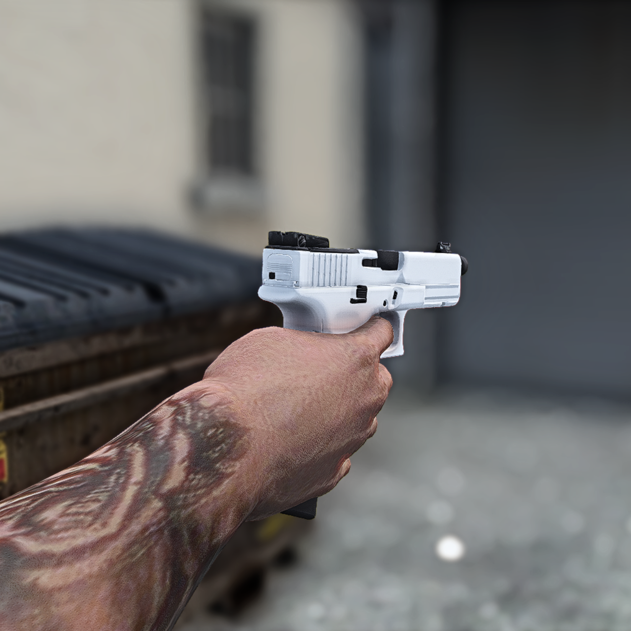 White Glock