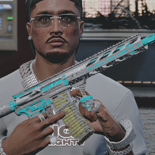 Diamond Skeleton Baby Blue ARP