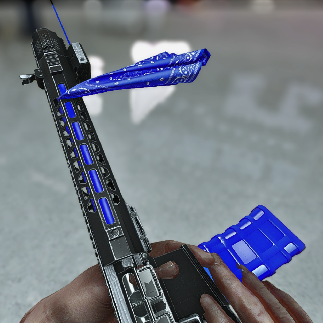 Blue Flag Carbine