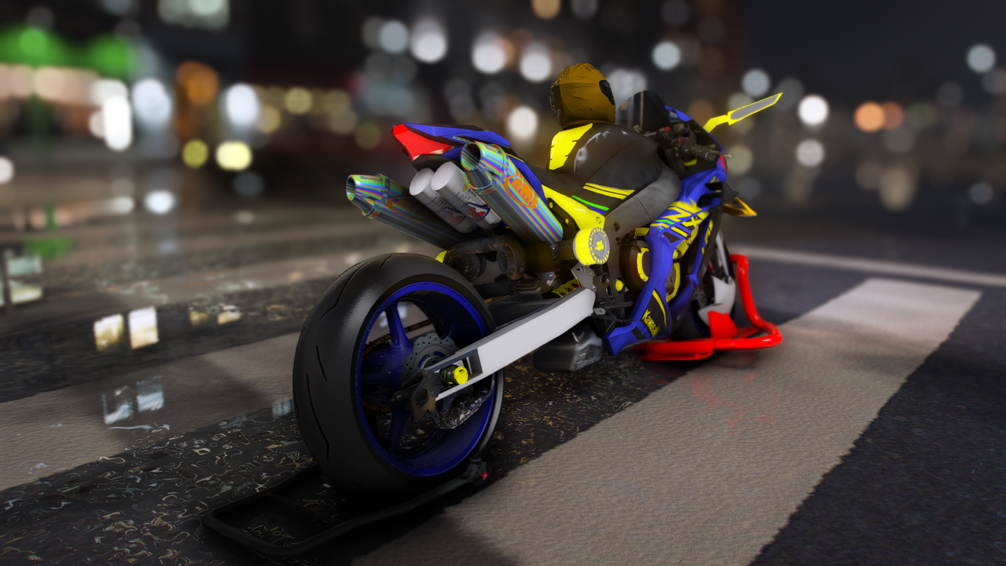 Kawasaki ZX10R Twin Turbo Custom