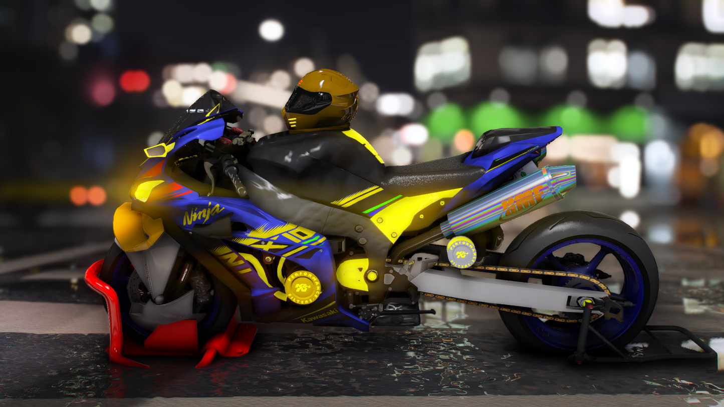 Kawasaki ZX10R Twin Turbo Custom