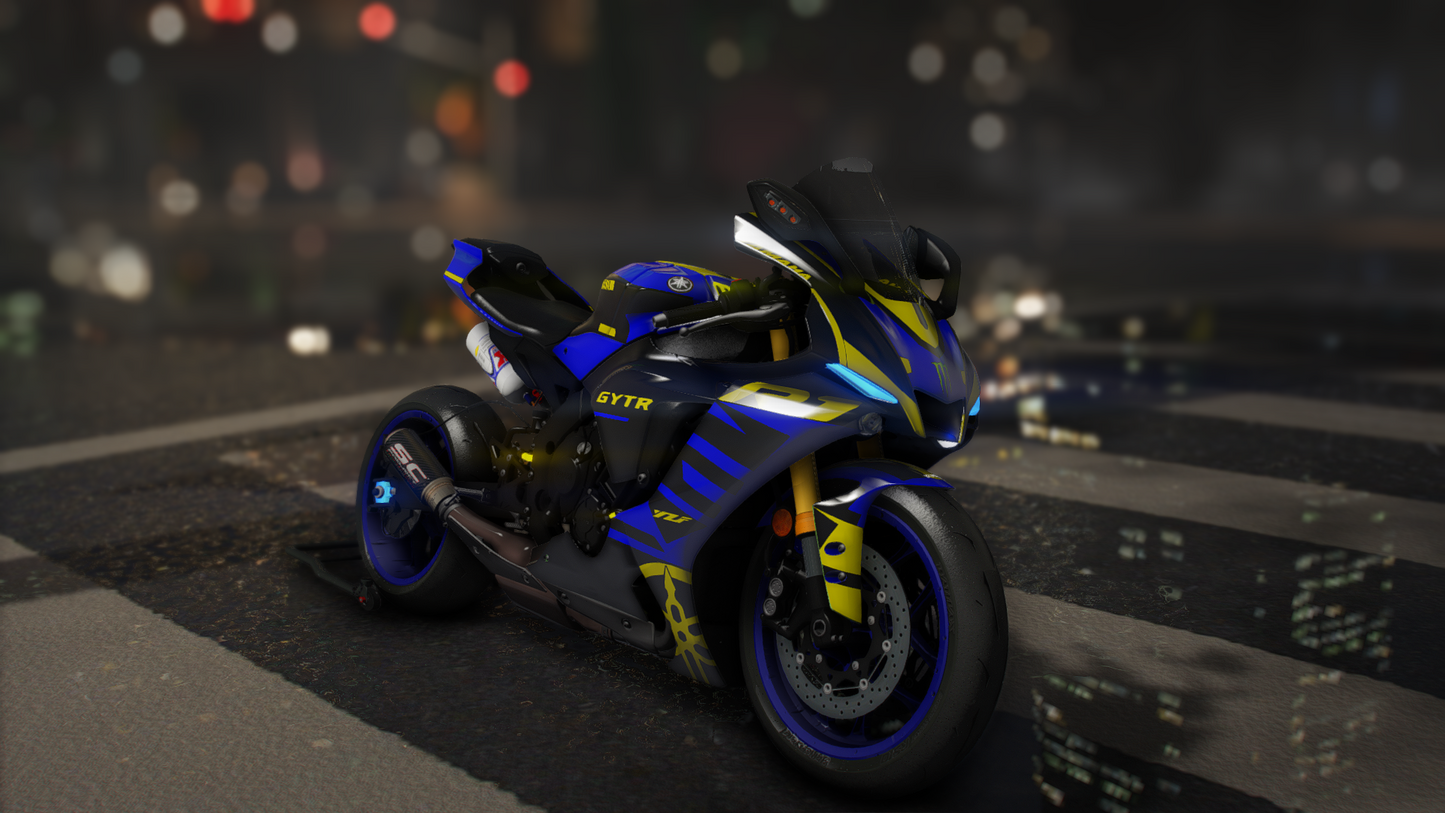 Yamaha YZF R1 Drag Custom