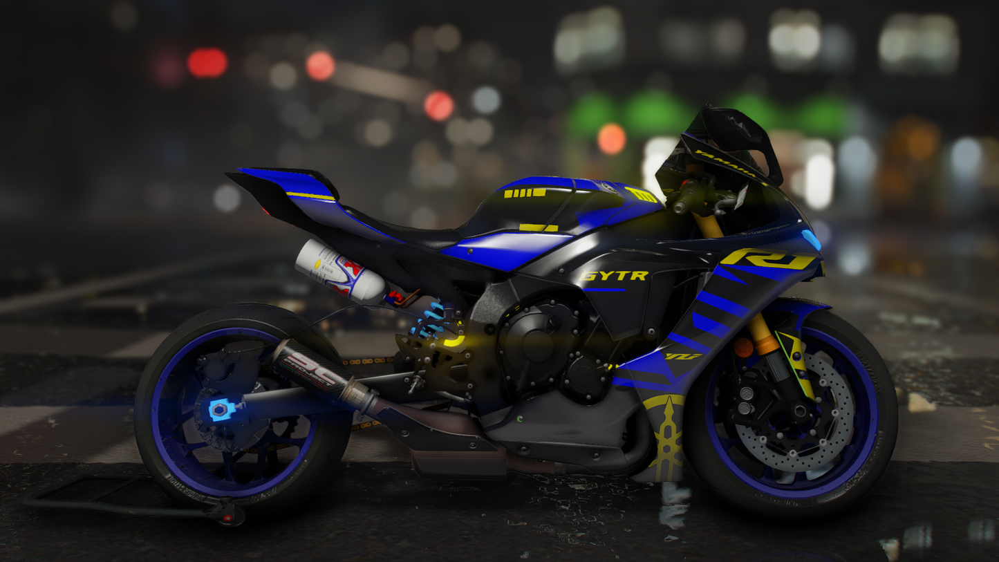 Yamaha YZF R1 Drag Custom