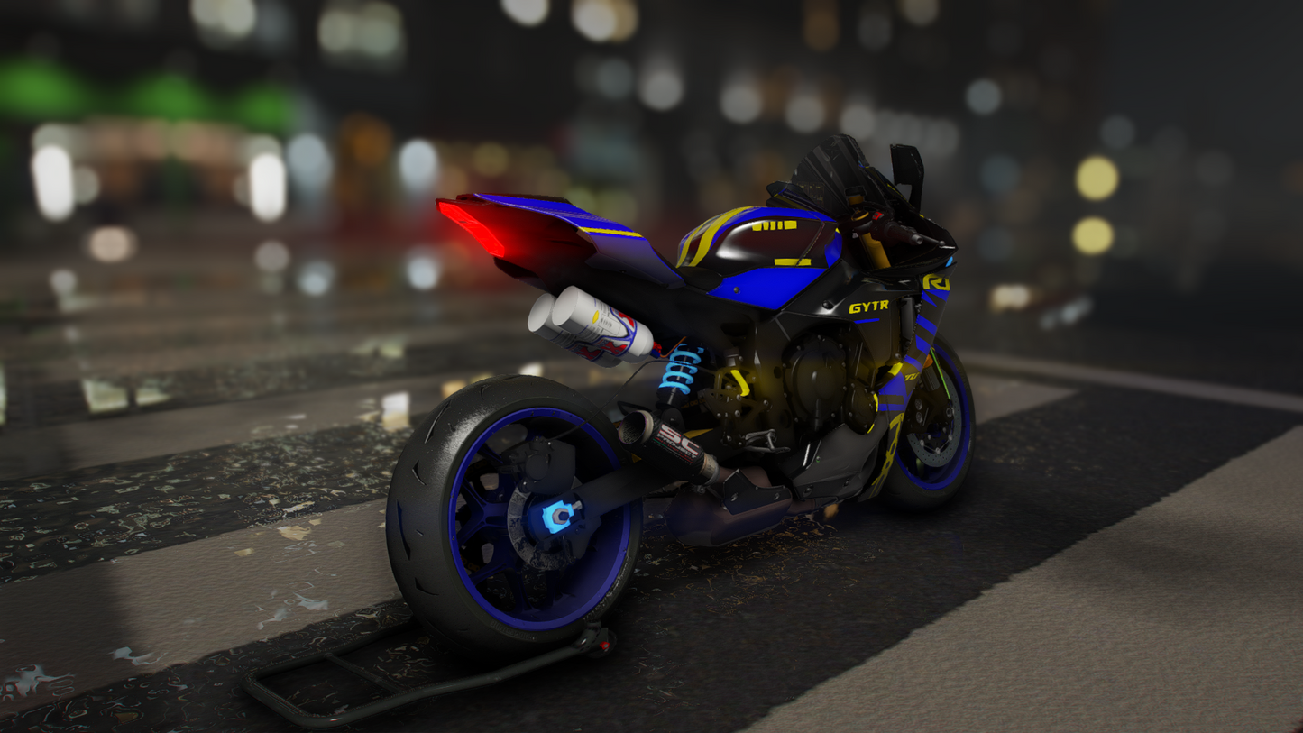 Yamaha YZF R1 Drag Custom