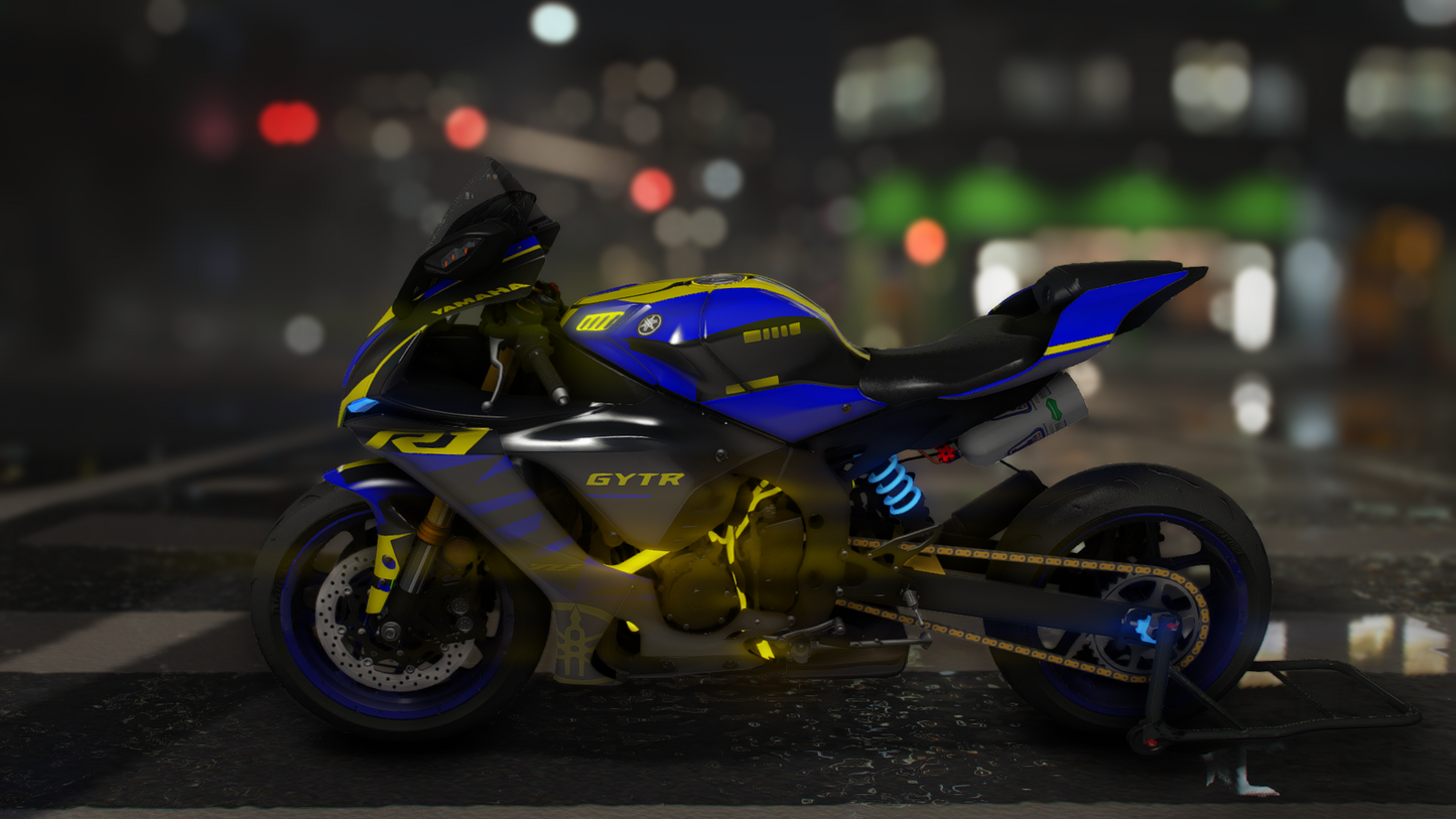 Yamaha YZF R1 Drag Custom