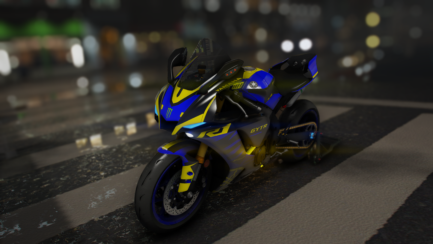 Yamaha YZF R1 Drag Custom