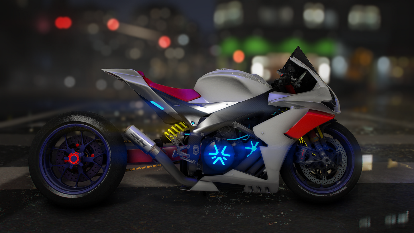 Aprilia RSV4 Factory 1100 Drag and Slammed