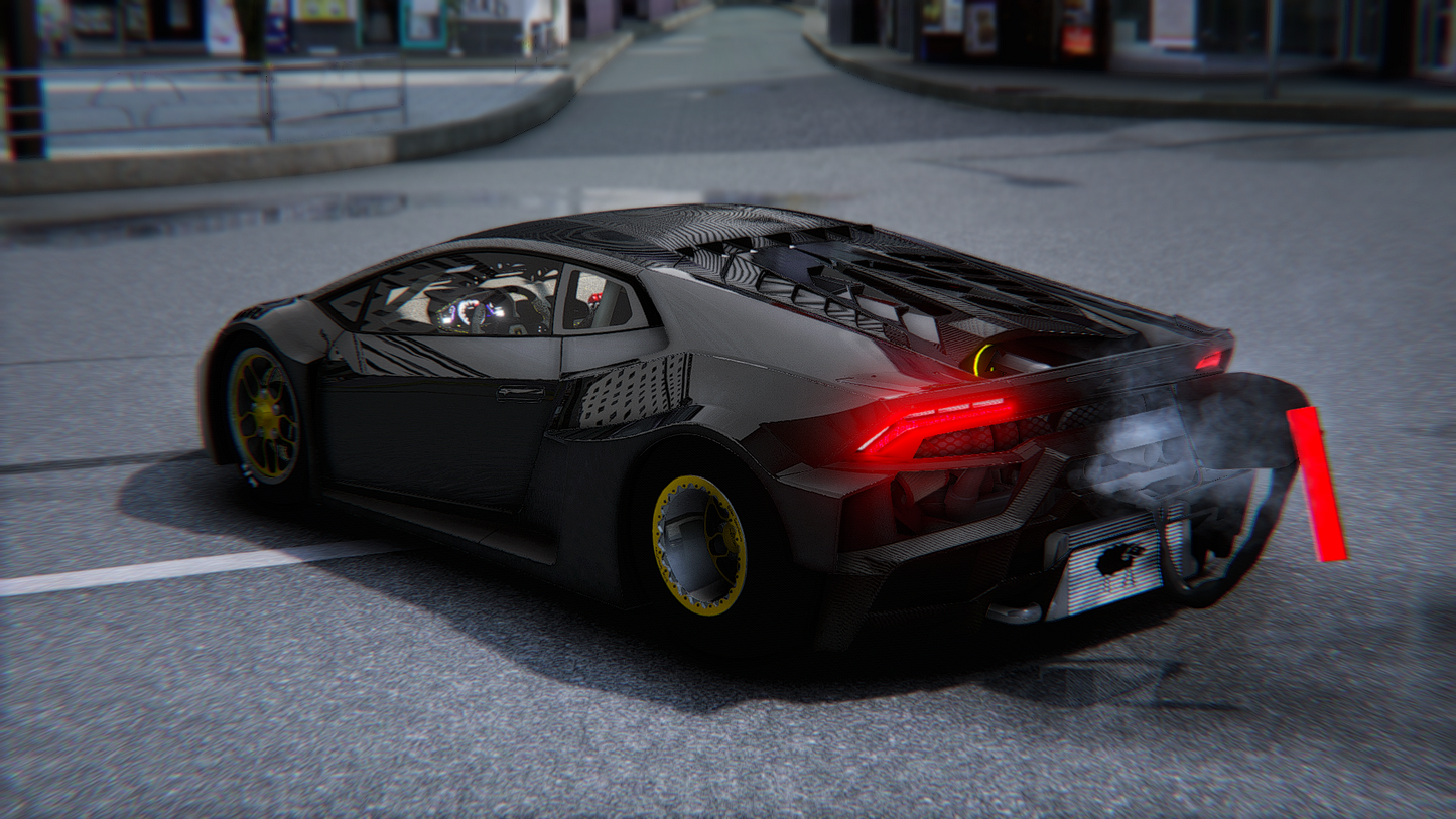 Lamborghini Huracan Drag Race Custom
