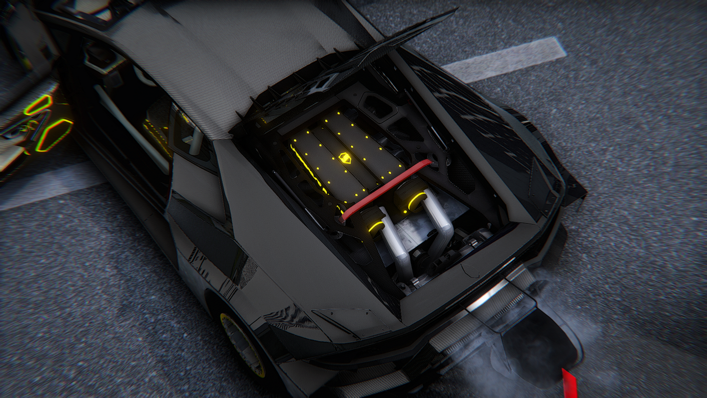 Lamborghini Huracan Drag Race Custom