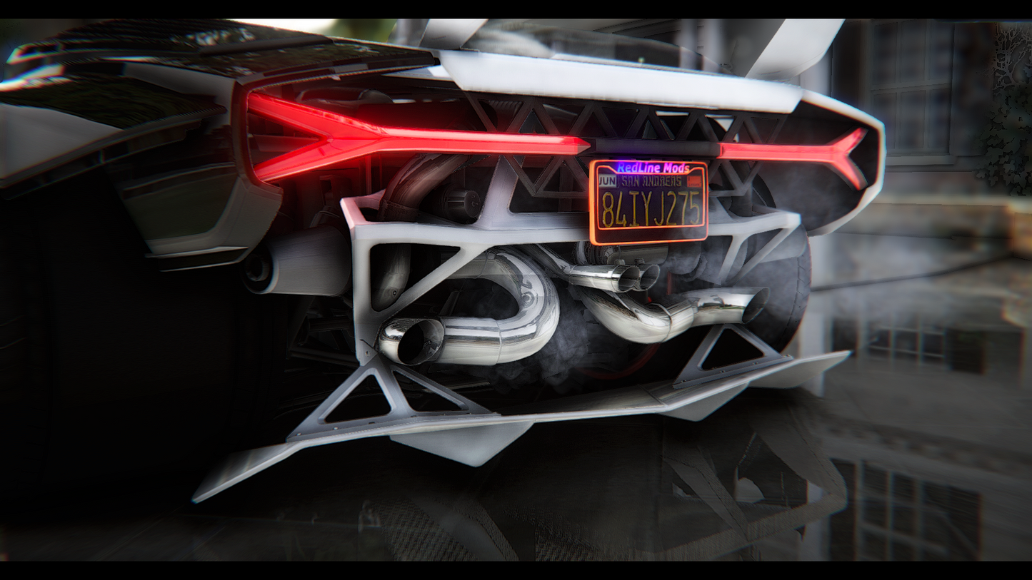 1988 Lamborghini Countach KS Widebody Twin Turbo Custom Livery V2