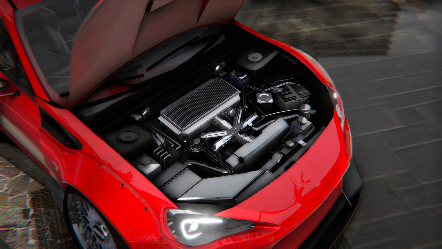 Subaru BRZ Stanced Widebody