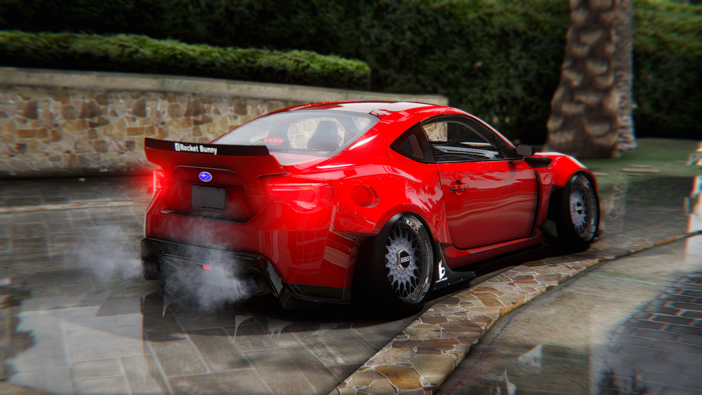 Subaru BRZ Stanced Widebody
