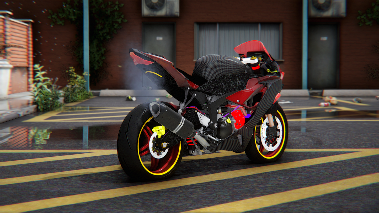 Kawasaki ZX6R Spider