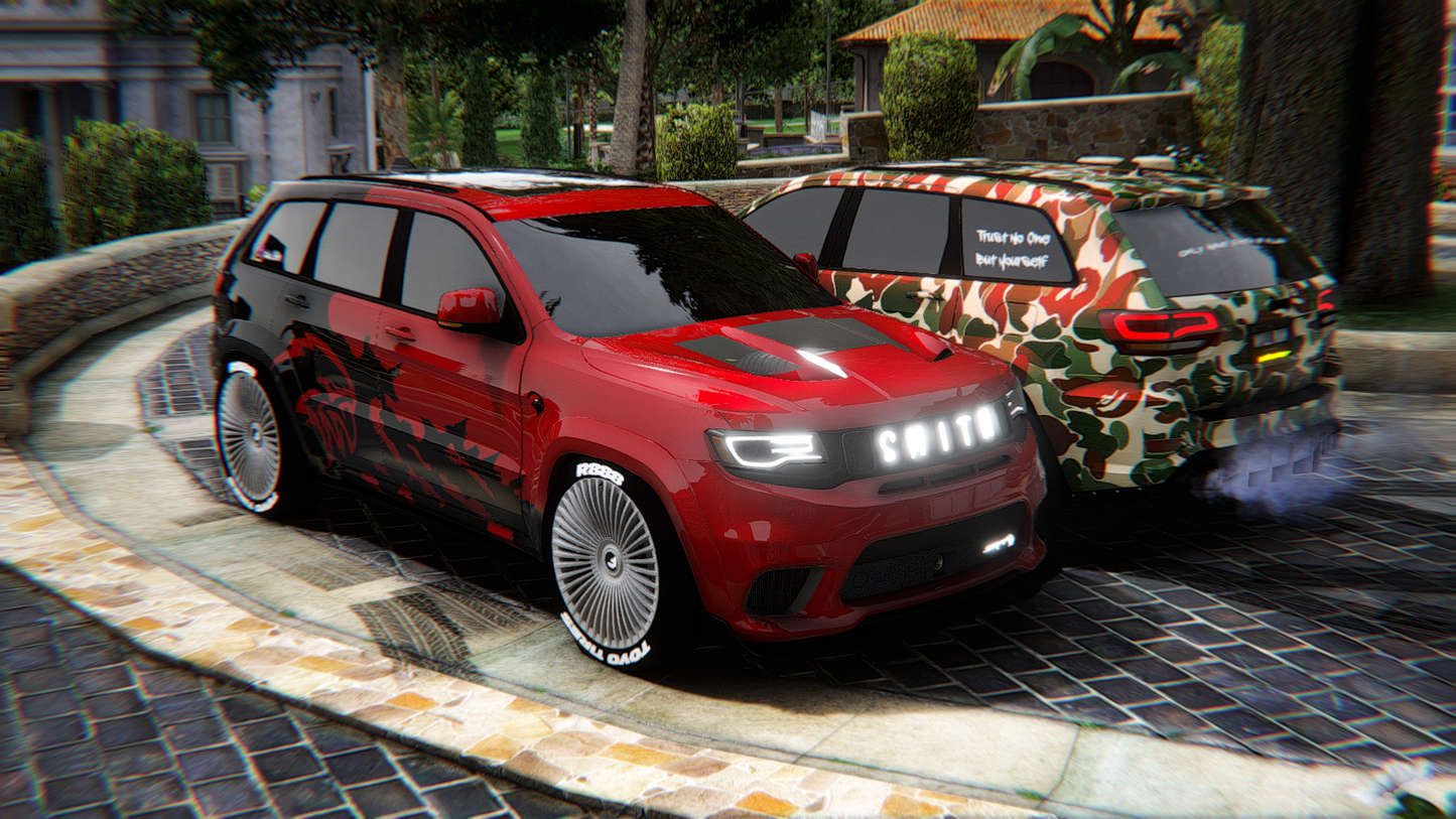 Jeep Trackhawk Mafia Custom on Forgis