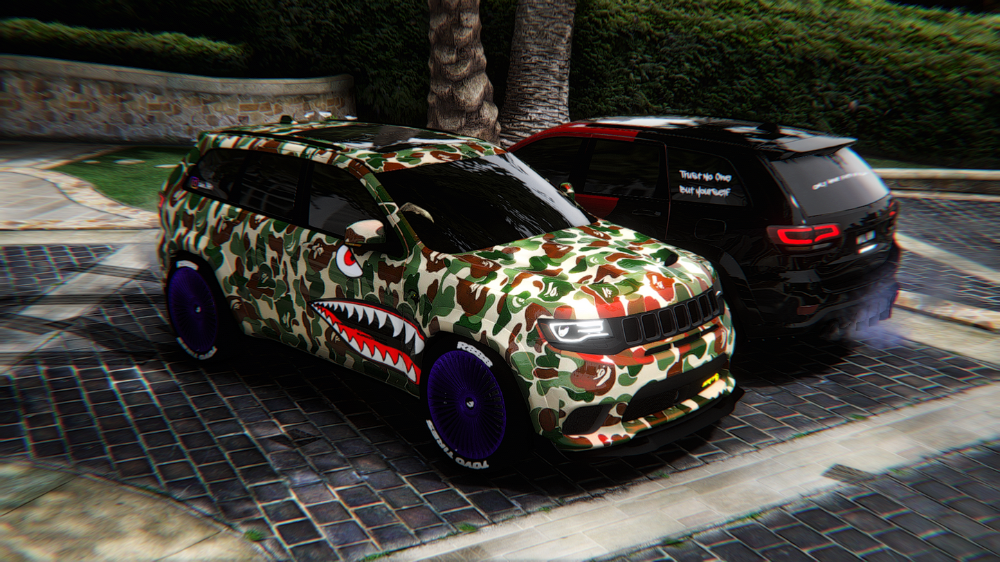 Jeep Trackhawk Mafia Custom on Forgis