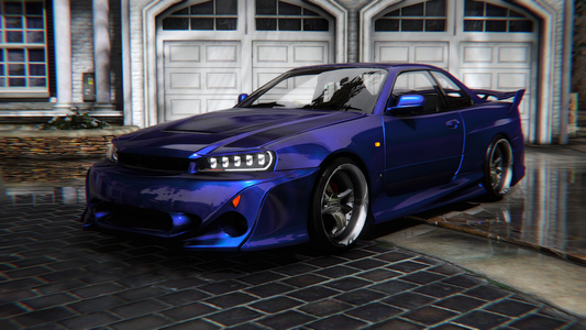 Nissan Skyline GTR R34 Garson Black Mafia