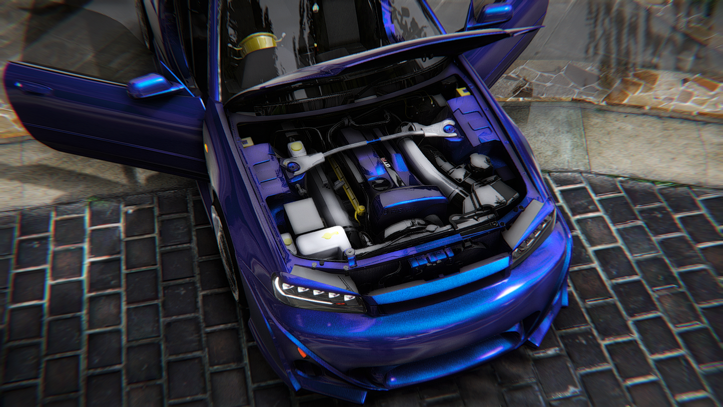 Nissan Skyline GTR R34 Garson Black Mafia