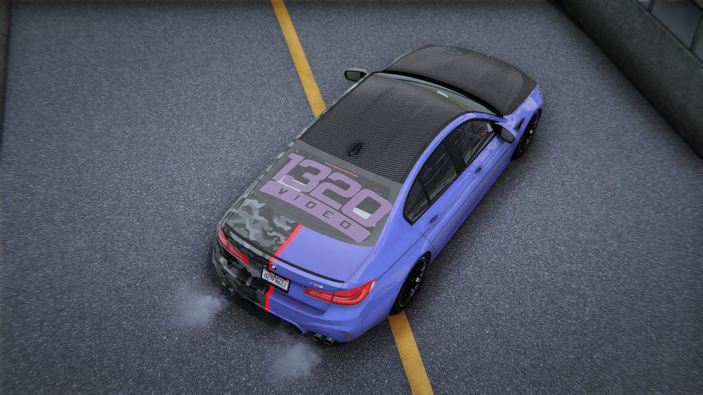 BMW M5 Custom Mixed Color Livery 2018