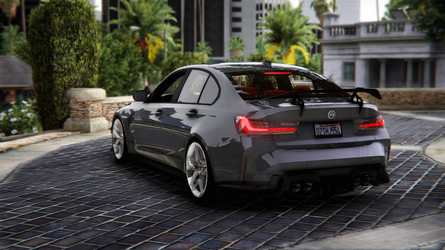 BMW M3 ADRO x HRE | Debadged