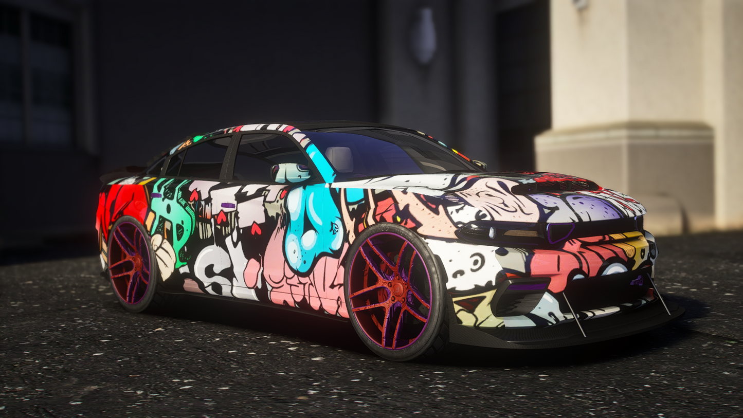 Dodge Charger Demoncat Widebody