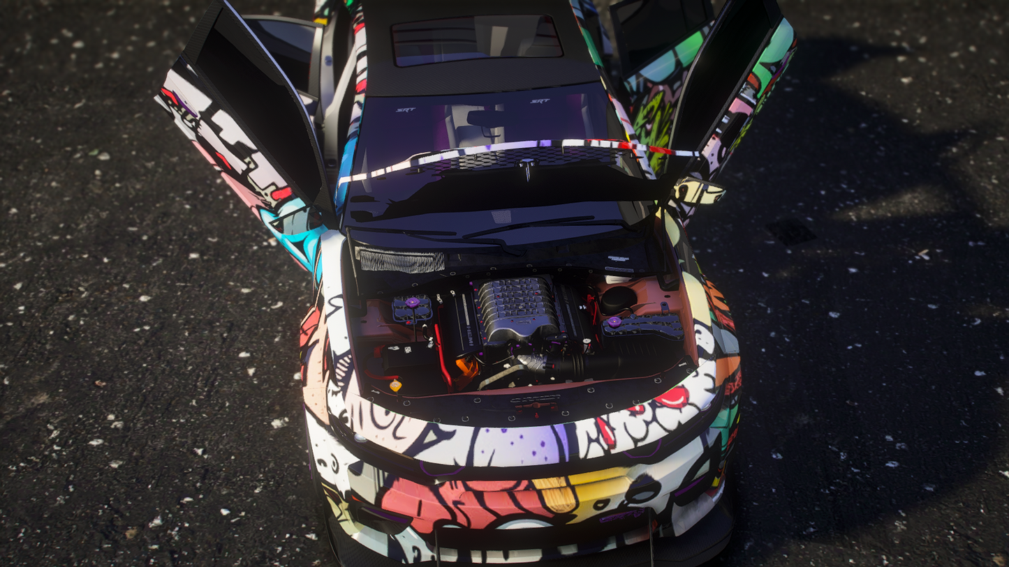 Dodge Charger Demoncat Widebody