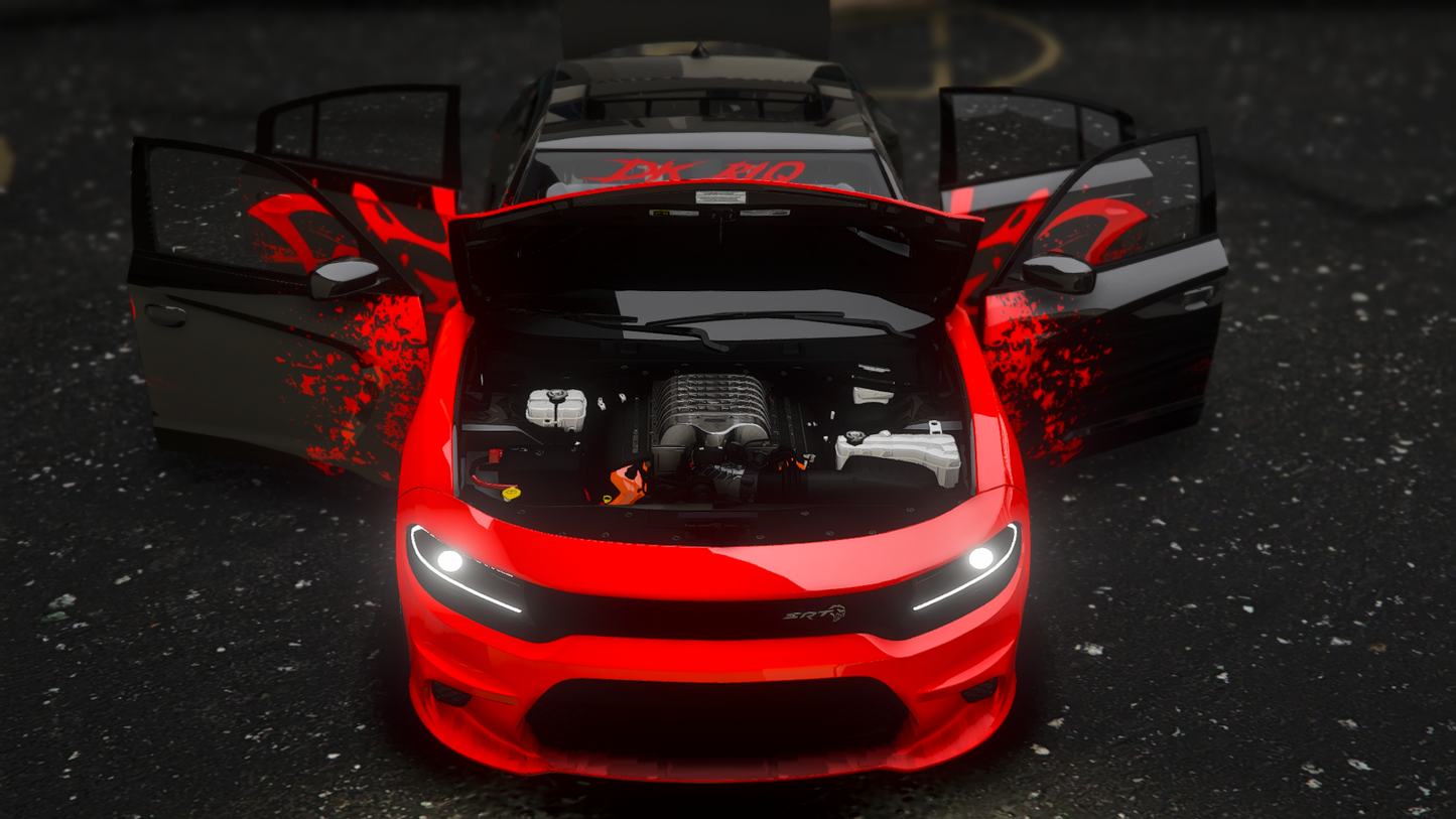Dodge Charger SRT Riq IRL Widebody Hellcat