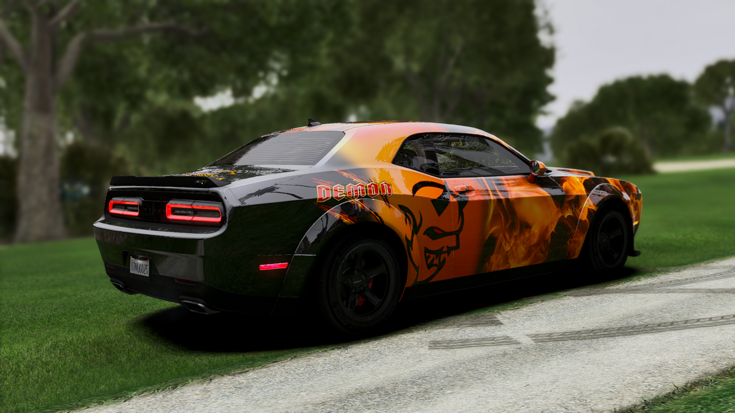 Dodge Challenger Demon Slumway
