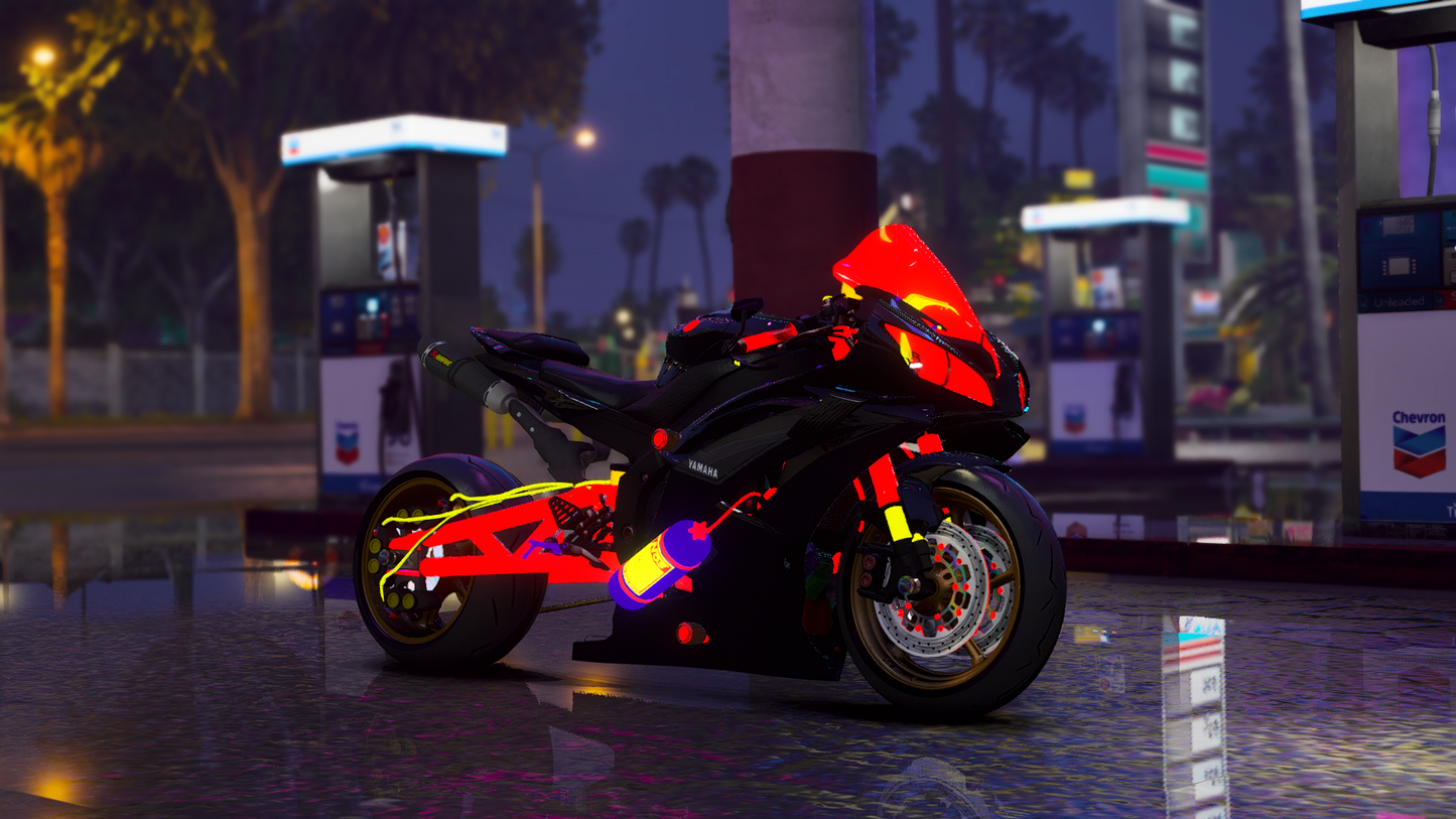 Yamaha R6 Drag Turbo