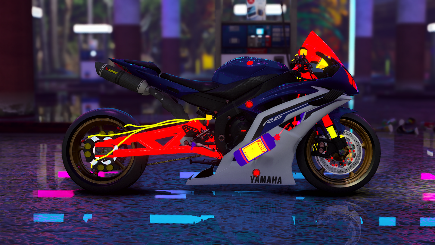 Yamaha R6 Drag Turbo