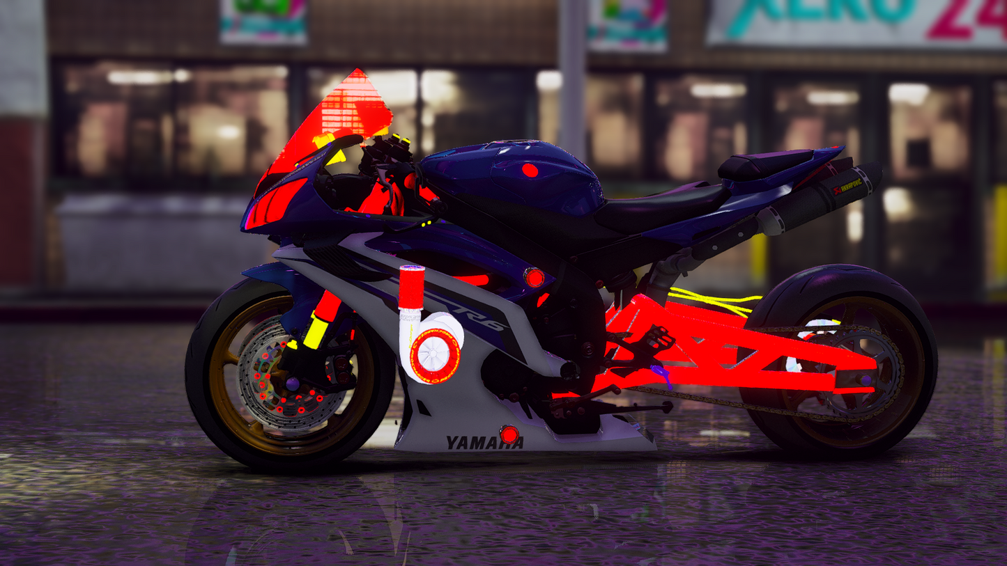 Yamaha R6 Drag Turbo