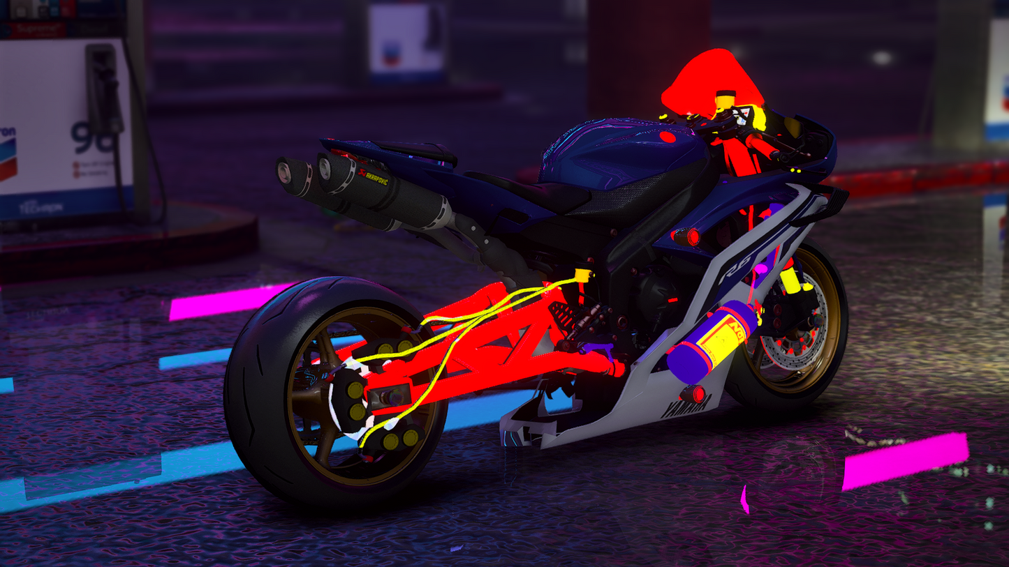 Yamaha R6 Drag Turbo