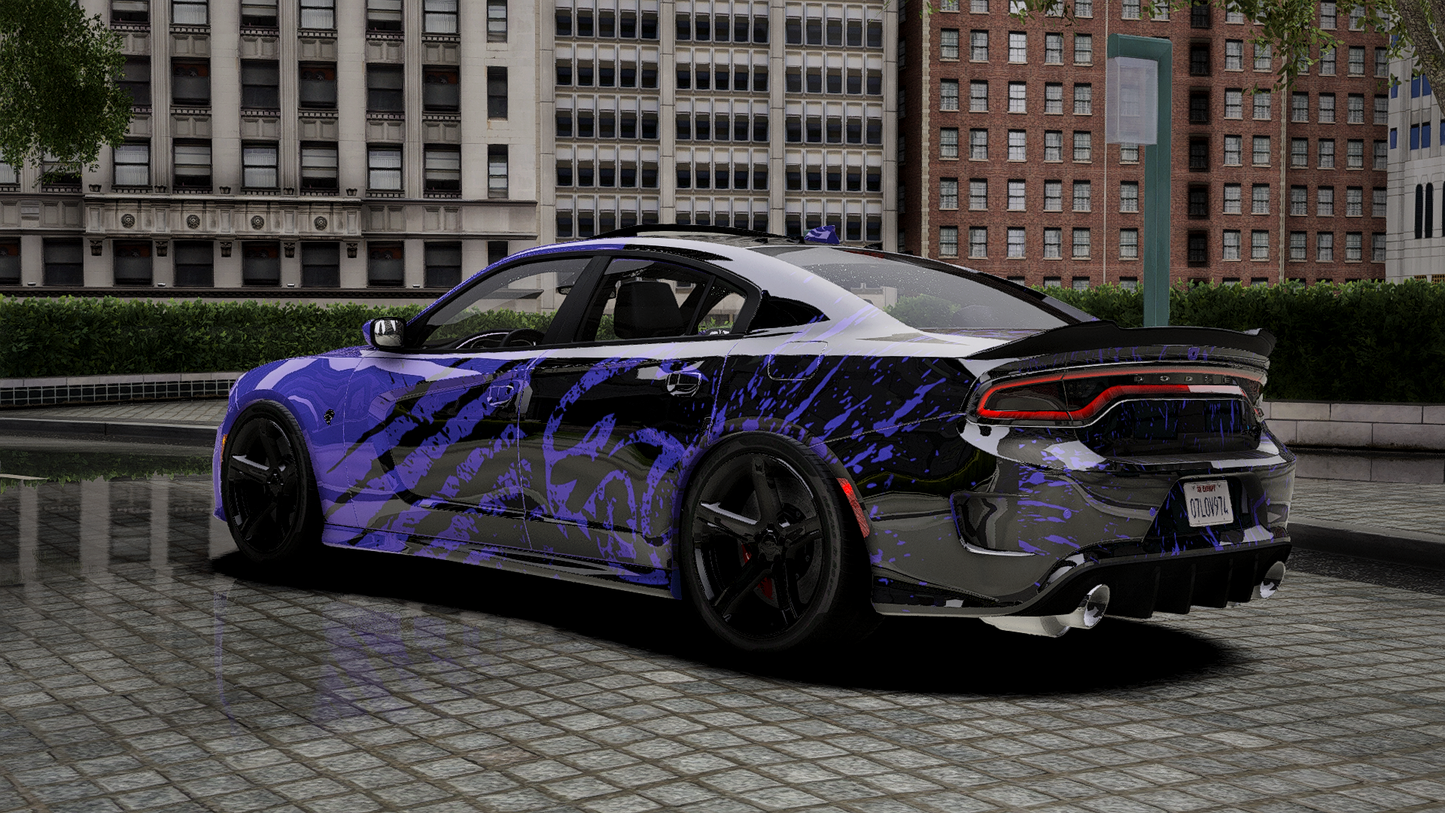 Dodge Charger Hellcat SRT Livery Custom
