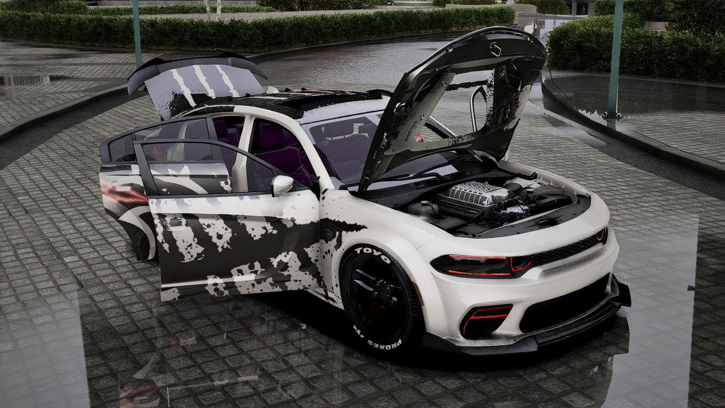 Dodge Charger Demon SRT Custom Livery V2