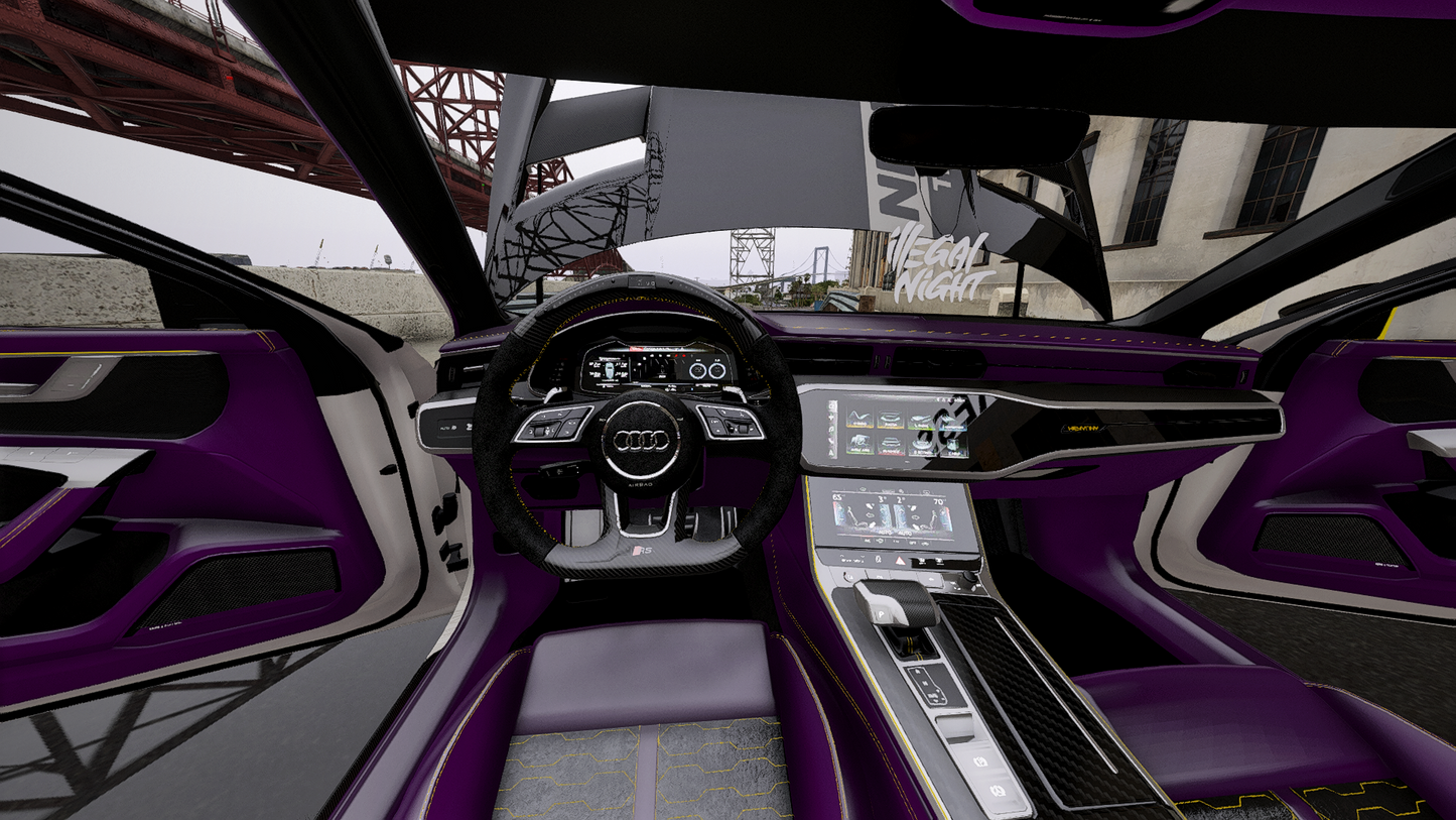 Audi RS6 Keyvany Illegal Night Custom