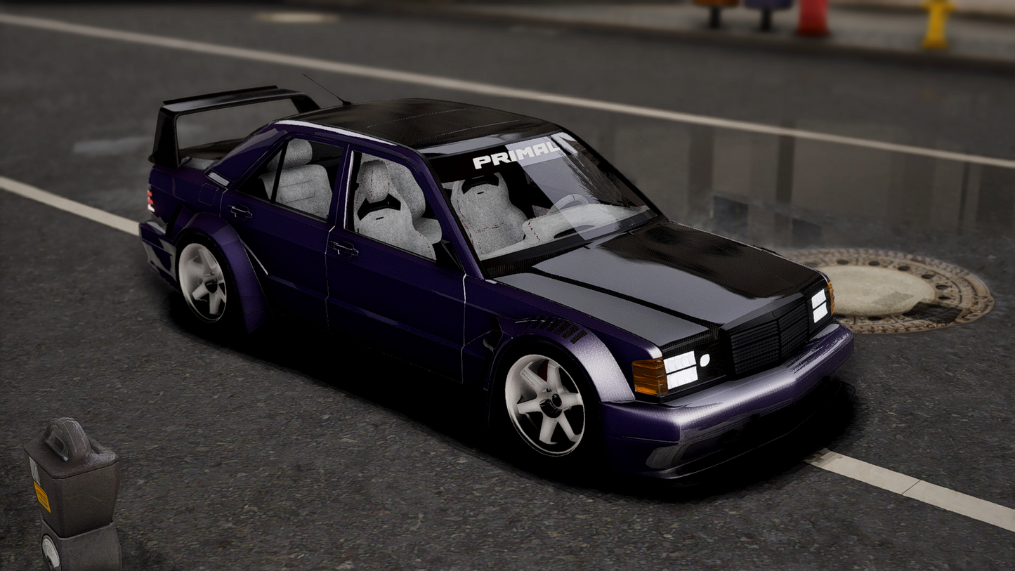 Mercedes-Benz 190E 2.5-16 Evo II 1990 | Debadged