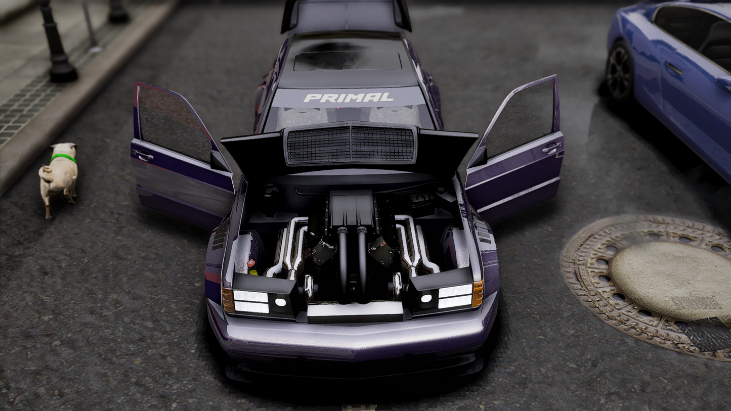 Mercedes-Benz 190E 2.5-16 Evo II 1990 | Debadged