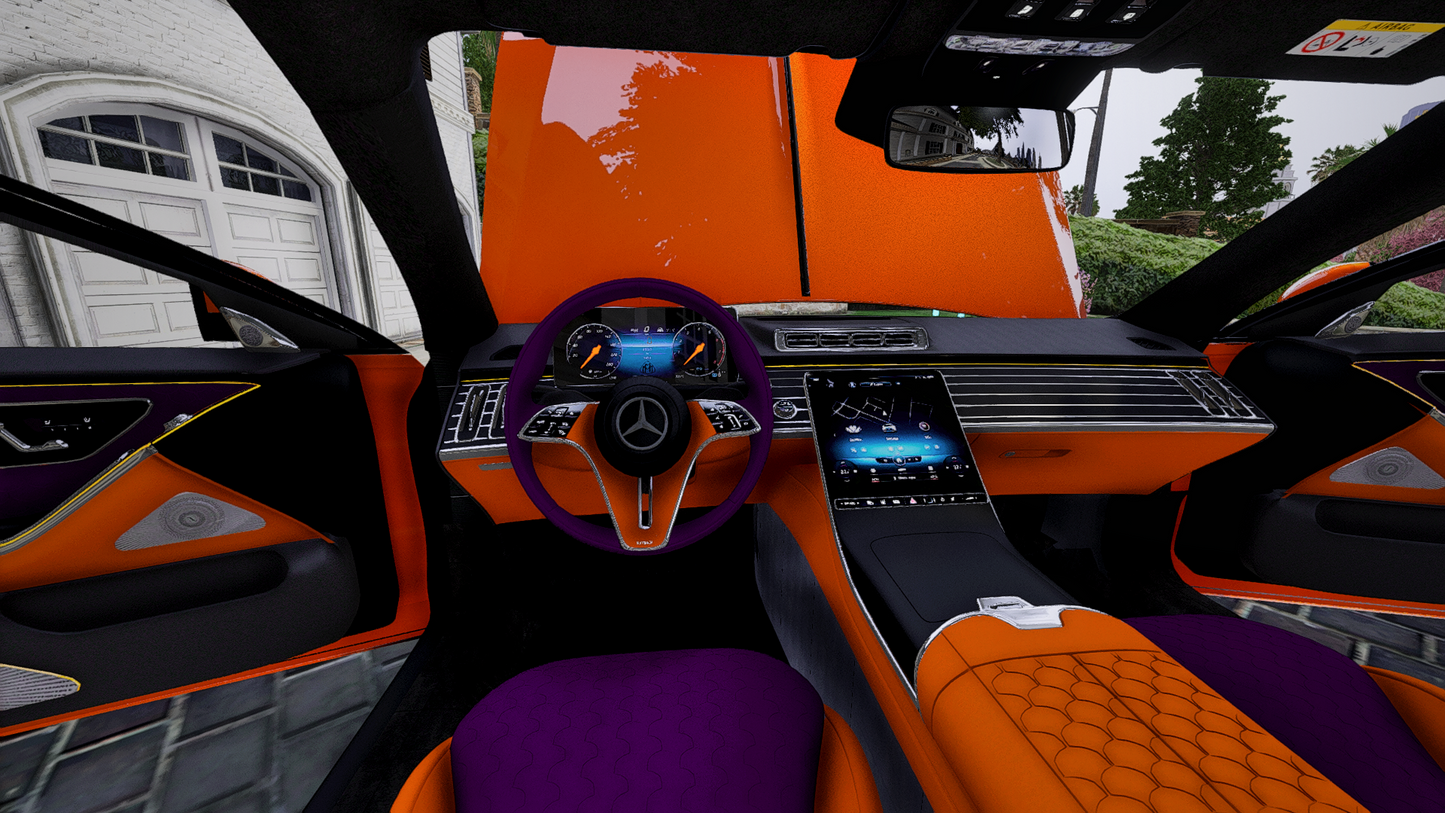 Mercedes-Maybach S680 Brabus 850 2024 | Animated Mirrors