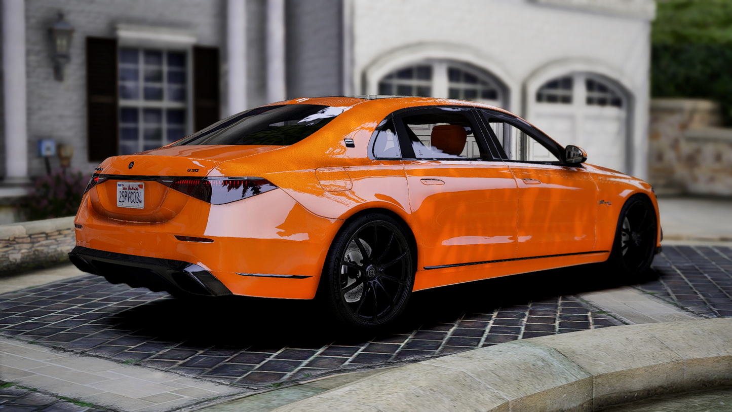 Mercedes-Maybach S680 Brabus 850 2024 | Animated Mirrors