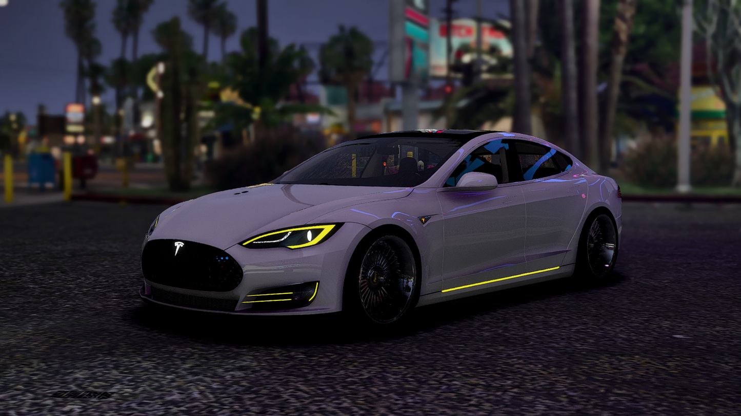 2016 Tesla Model S Bagged 2JZ