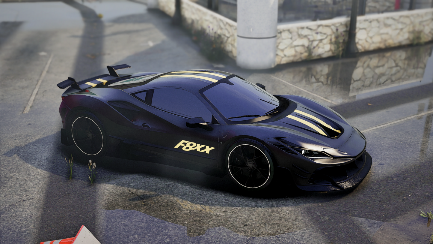 Ferrari F8XX Mansory | Debadged