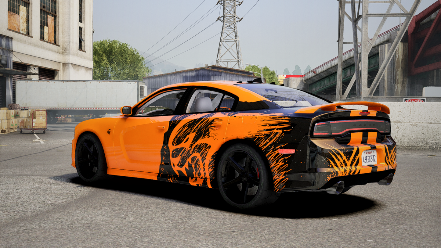 Dodge Charger Custom Livery 2012