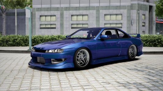 Custom Nissan S14 Twin Turbo 4 Rotor