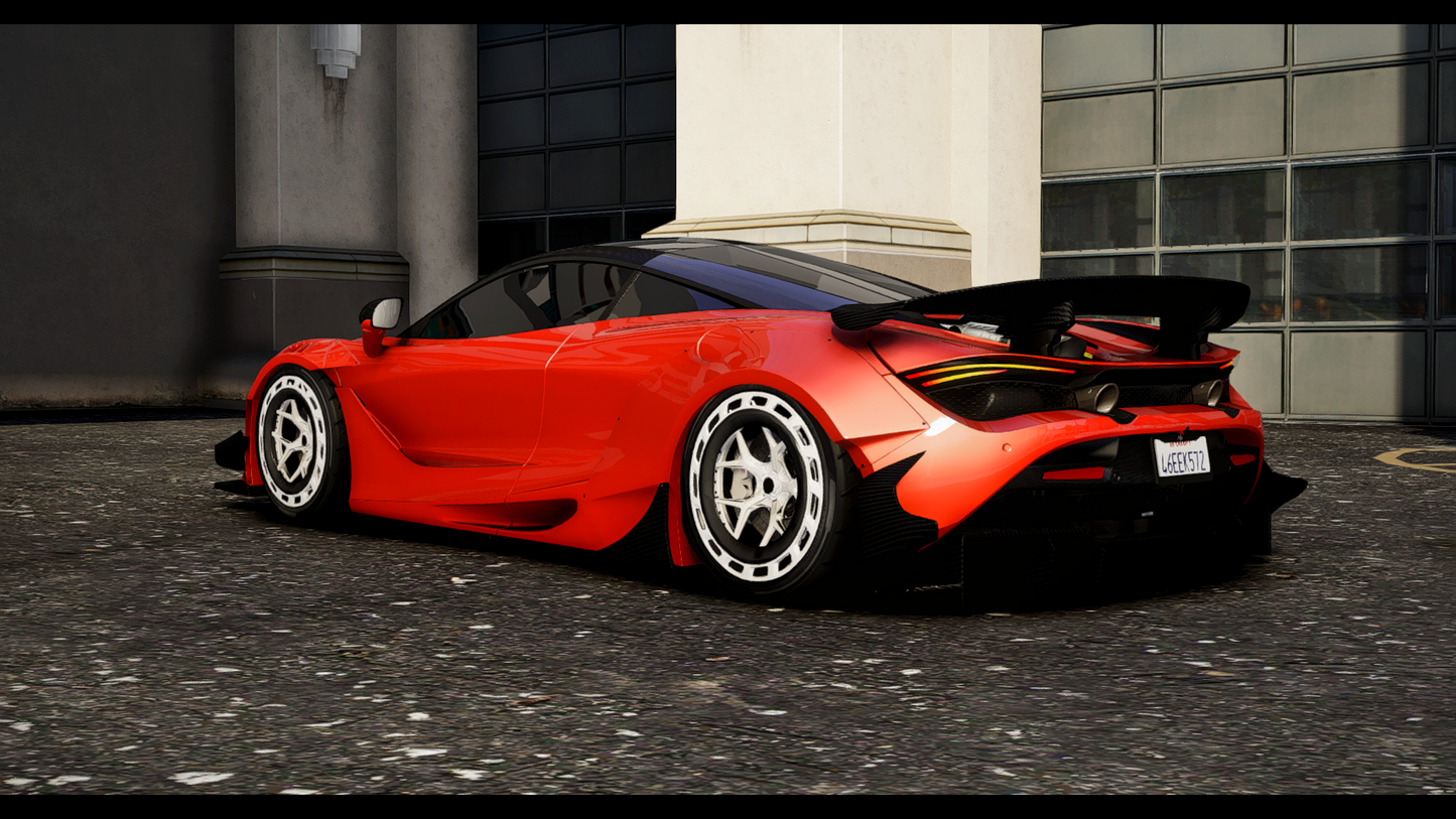 McLaren 720S Liberty Walk Twin Turbo | Debadged