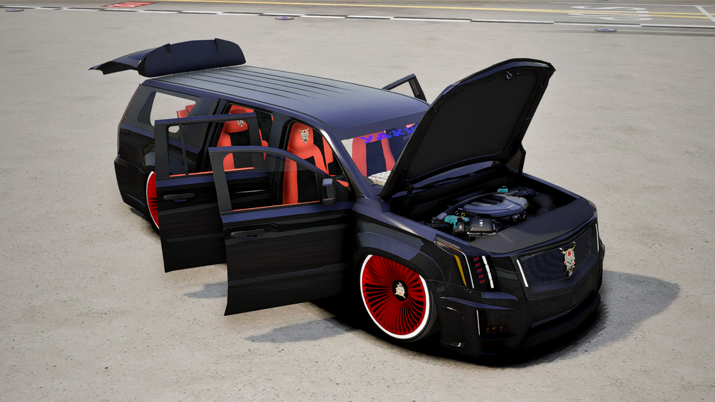 Cadillac Escalade Widebody Mafia Edition | Debadged