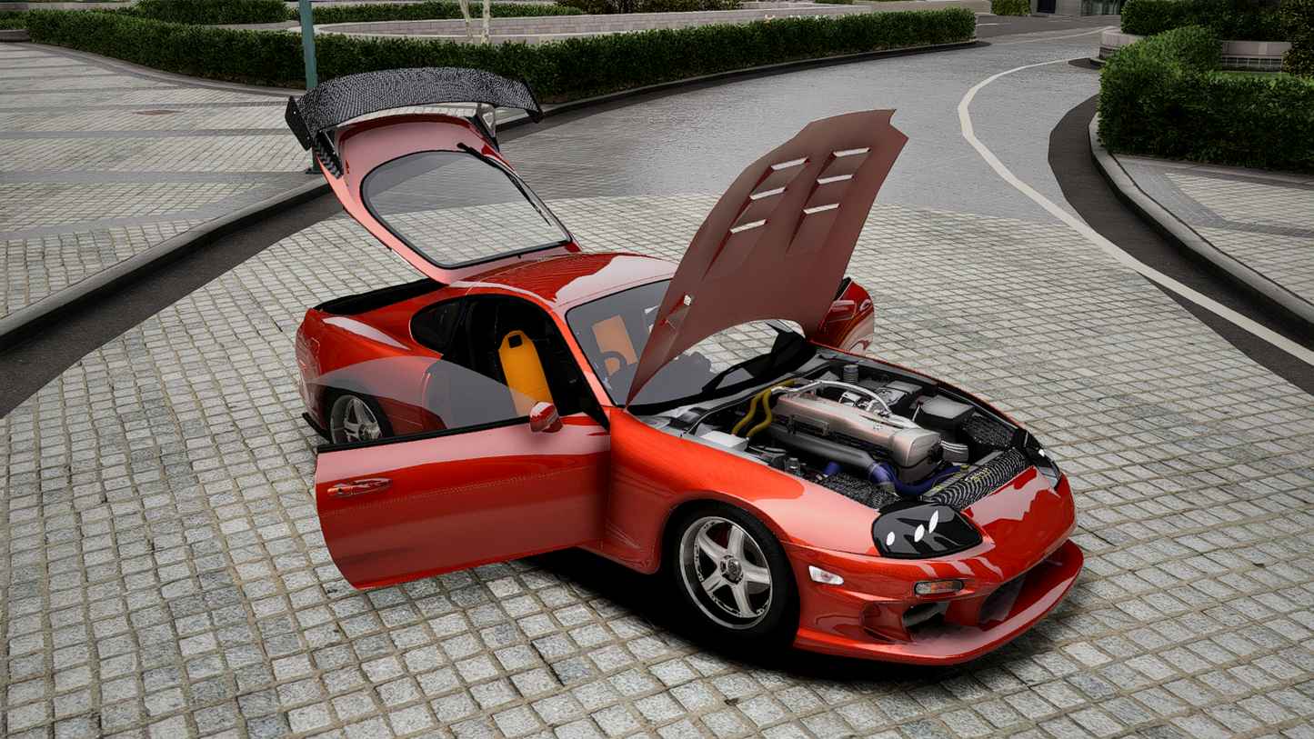 2001 Toyota Supra MK4 Top Secret | Debadged