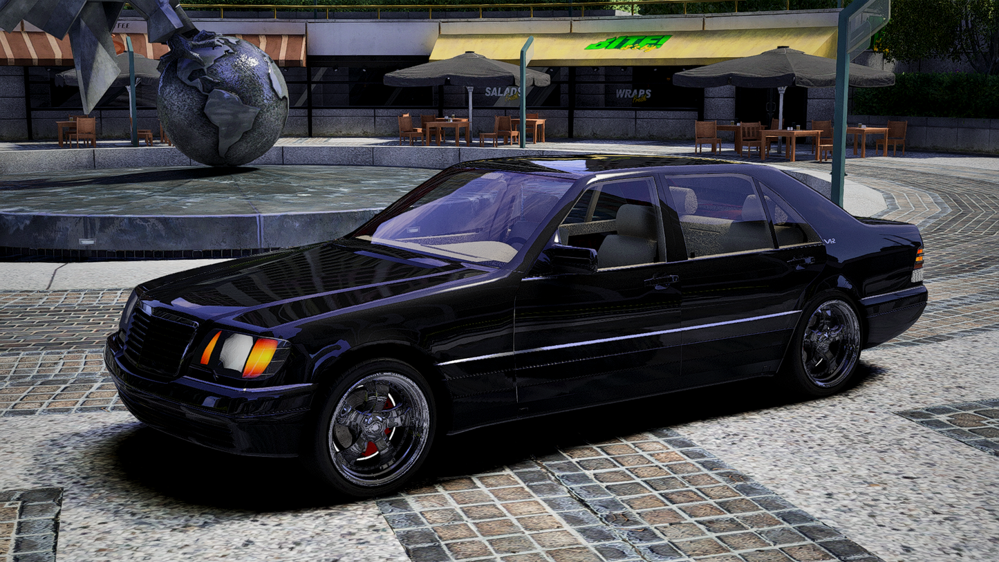 1994 S600 Slab On Davin Spreewheels | Debadged